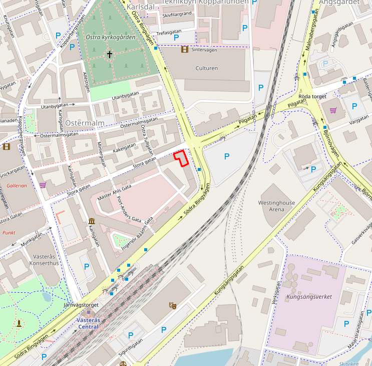 Copyright OpenStreetMap contributors - Länk: <a href=